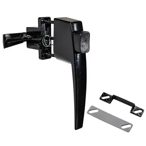 1-3/4 In Aluminum Screen Door Handle (Black) 1-3/4 In Aluminum Screen Door Handle (Black)