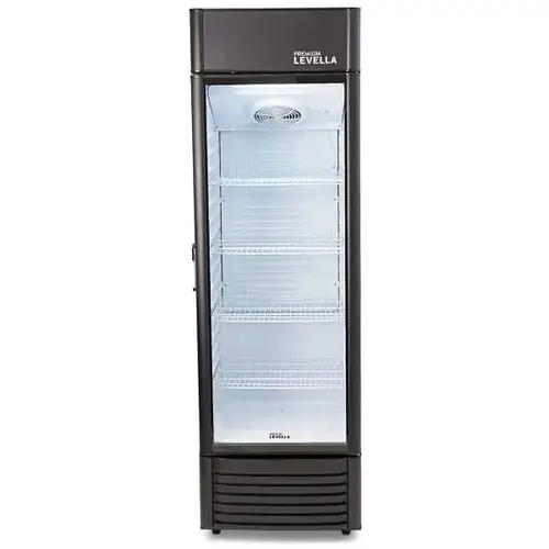 9 Cu. Ft. Glass Door Display Fridge Black 9 Cu. Ft. Glass Door Display Fridge Black