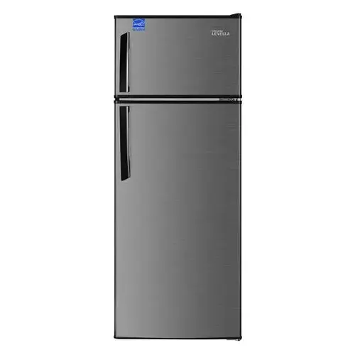 7.3cf Top-Freezer Compact Refrigerator Silver