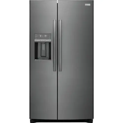 Gallery 22.3 Cu. Ft. Side By Side Refrigerator With Ice Maker, Energy Star, Black Stainless Steel Gallery 22.3 Cu. Ft. Side By Side Refrigerator With Ice Maker, Energy Star, Black Stainless Steel
