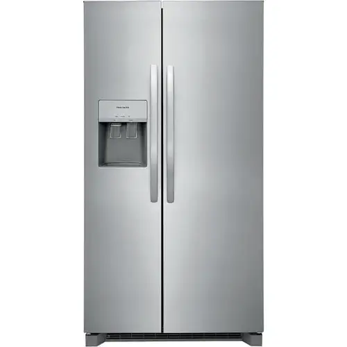 ENERGY STAR 36" 25.6 Cu. Ft. Standard Depth Side By Side Refrigerator, Stainless Steel