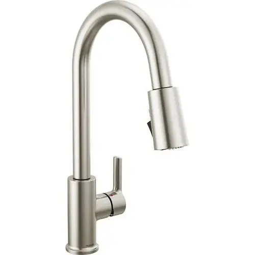 Flute Single Handle Pulldown Kitchen Faucet Model P7912lf-Ss Stainless Steel Flute Single Handle Pulldown Kitchen Faucet Model P7912lf-Ss Stainless Steel