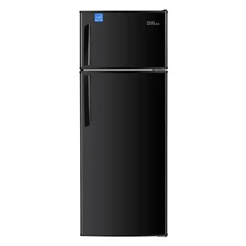 7.3cf Top-Freezer Compact Refrigerator Black