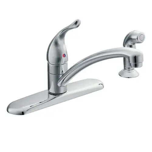 Chateau Chrome 1.5gpm One-Handle Kitchen Faucet With Spray