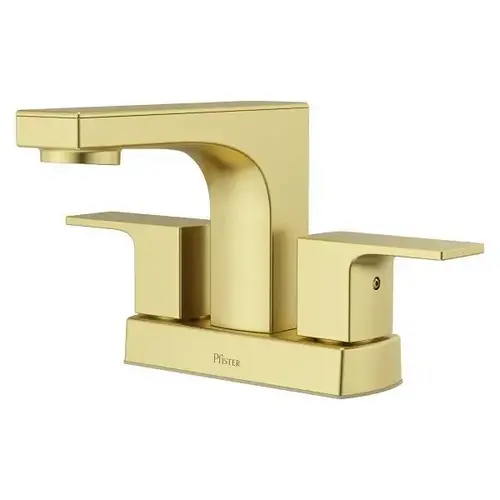 Price Pfirst Modern 4 " Centerset Faucet Brushed Gold Price Pfirst Modern 4 " Centerset Faucet Brushed Gold