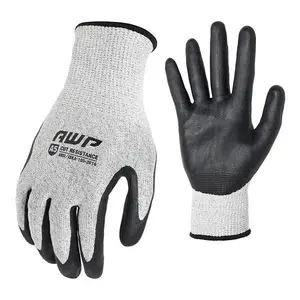 AWP 49242-26 Cut Resistant Gloves Blk/Gry Large