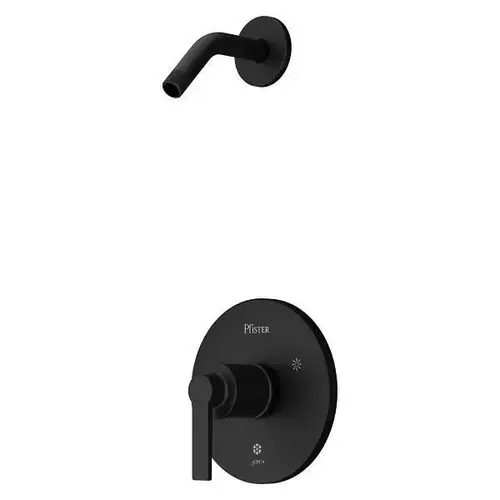 Colfax 1-Handle Shower Trim Kit in Matte Black (Valve and Showerhead Not Included) Colfax 1-Handle Shower Trim Kit in Matte Black (Valve and Showerhead Not Included)