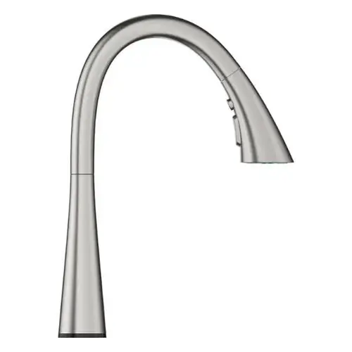 Ladylux Touch Sink C-Sp Dual Spray Supersteel
