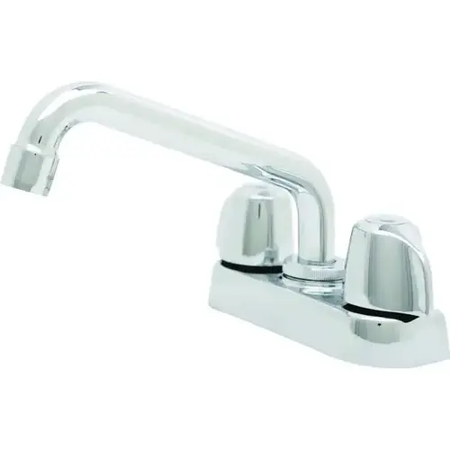 Classics Laundry Faucet, 2.2 Gpm, 4" Center, Chrome, 2 Handles Classics Laundry Faucet, 2.2 Gpm, 4" Center, Chrome, 2 Handles