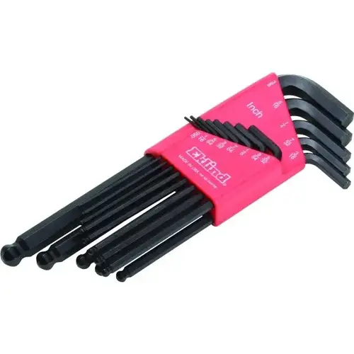 13-Piece Fractional Ball Hex-L Key Set