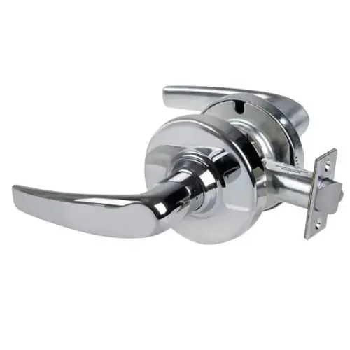 Alx Passage Lockset, Athens Lever, Keyless, Bright Chrome, Non-Handed Alx Passage Lockset, Athens Lever, Keyless, Bright Chrome, Non-Handed