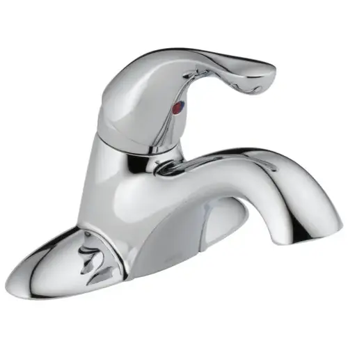 Single-Handle Centerset Lavatory Faucet - Less Pop-Up Chrome Single-Handle Centerset Lavatory Faucet - Less Pop-Up Chrome