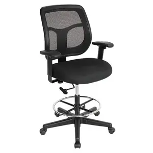 Eurotech DFT9800 Apollo Black Drafting Stool