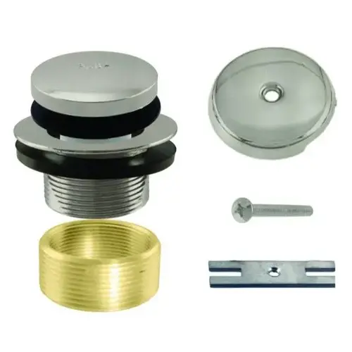 Tip Toe Universal Tub Trim With One-Hole Faceplate, Satin Nickel Tip Toe Universal Tub Trim With One-Hole Faceplate, Satin Nickel