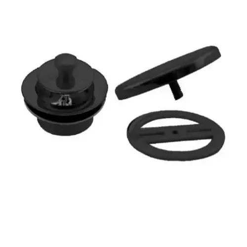 Twist And Close Universal Tub Trim Floating Faceplate, Matte Black Twist And Close Universal Tub Trim Floating Faceplate, Matte Black