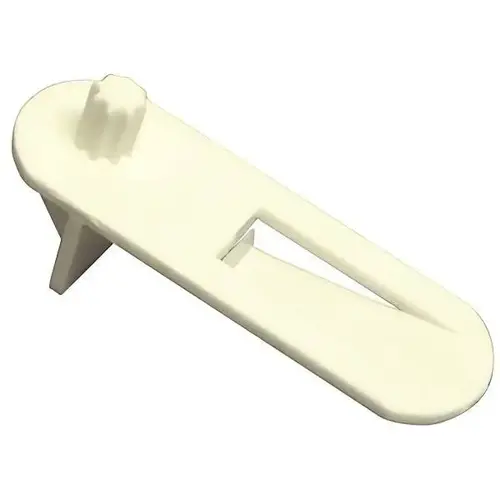 1/2 In. Cabinet Shelf Support Bracket In White