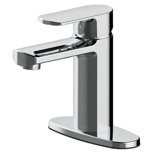 Westwind Single-Handle Centerset Bathroom Faucet With Pop-Up In Chrome Westwind Single-Handle Centerset Bathroom Faucet With Pop-Up In Chrome