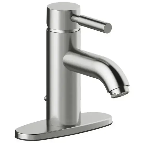 Westwind Single-Handle Centerset Bathroom Faucet With Quick Install Pop-Up In Brushed Nickel Westwind Single-Handle Centerset Bathroom Faucet With Quick Install Pop-Up In Brushed Nickel