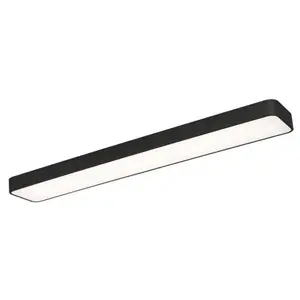 AFX BAYL4608LAJUDBK Bailey 46 In. LED Decorative Linear Black 120-277v, 27/30/35/40/50k