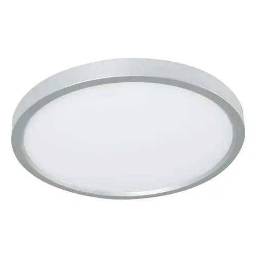 Edge Round 6 In. LED Flush Mount Satin Nickel 120v, 27/30/35/40/50k Edge Round 6 In. LED Flush Mount Satin Nickel 120v, 27/30/35/40/50k