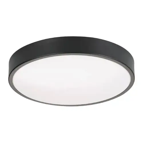 Octavia 14 In. LED Flush Mount Black 120v, 30/35/40k Octavia 14 In. LED Flush Mount Black 120v, 30/35/40k