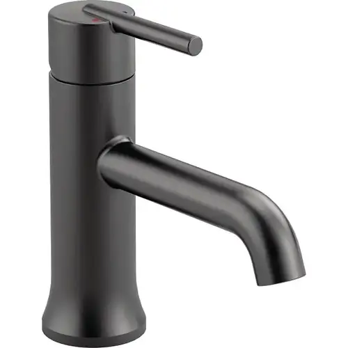Trinsic Single Handle Bathroom Faucet In Matte Black
