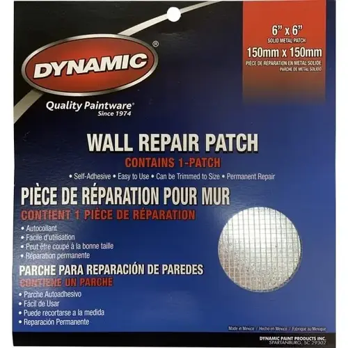 Lf055001 6" X 6" 150mm X 150mm Drywall Repair Patch