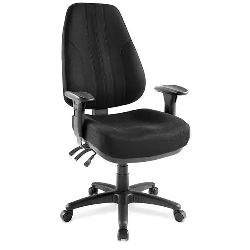Miranda Black Multi-Function High-Back Chair Miranda Black Multi-Function High-Back Chair