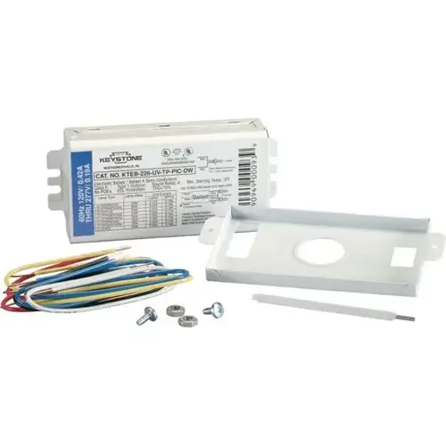 26-Watt 1 Or 2-Lamp Cfl Rapid Start Electronic Ballast