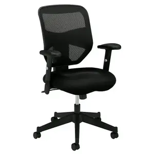 Basyx by HON BSXVL531MM10 Vl531 Black High-Back Mesh Fabric Task Chair