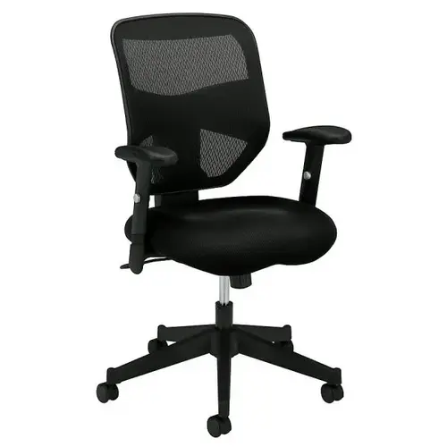 Vl531 Black High-Back Mesh Fabric Task Chair