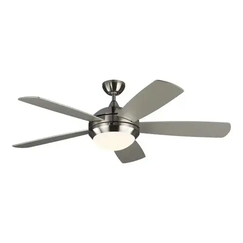 Discus Smart 52" Int LED Indoor Steel Ceiling Fan Light/Remote