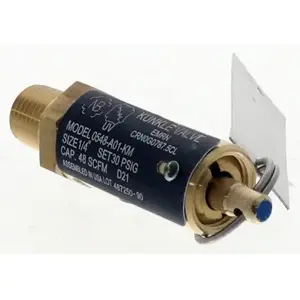 Kunkle Valve 0548-A01-KM0030 1/4" Male Npt Inlet Set At 30 Psi 43 Scfm Air-Gas Pressure Relief