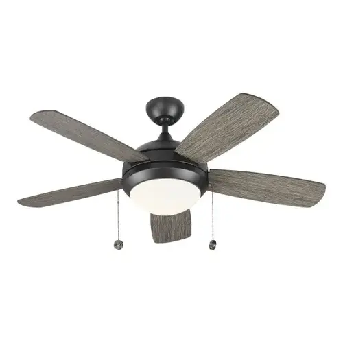 Discus Classic 44" Int Led Indoor Aged Pewter Ceiling Fan Light Kit Discus Classic 44" Int Led Indoor Aged Pewter Ceiling Fan Light Kit