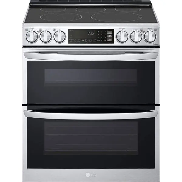 LG 7.3 Cf Smart Electric Double Oven Slide-In Probake Convection Air Fry LTEL7337F LG 7.3 Cf Smart Electric Double Oven Slide-In Probake Convection Air Fry LTEL7337F