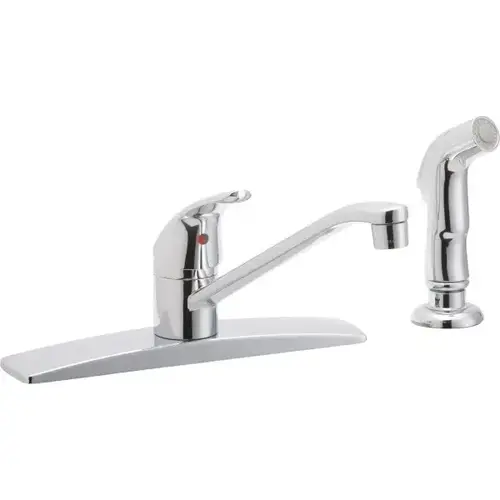 Everyday Kitchen Faucet With Side Spray, Chrome