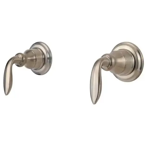Avalon 2-Handle Tub & Shower Faucet Replacement Lever Handles Nickel Avalon 2-Handle Tub & Shower Faucet Replacement Lever Handles Nickel
