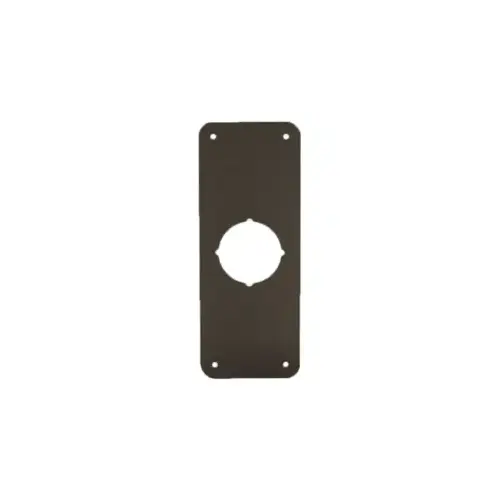 3-1/2" x 9" Remodeler Plate Oil Rubbed Bronze Finish 3-1/2" x 9" Remodeler Plate Oil Rubbed Bronze Finish