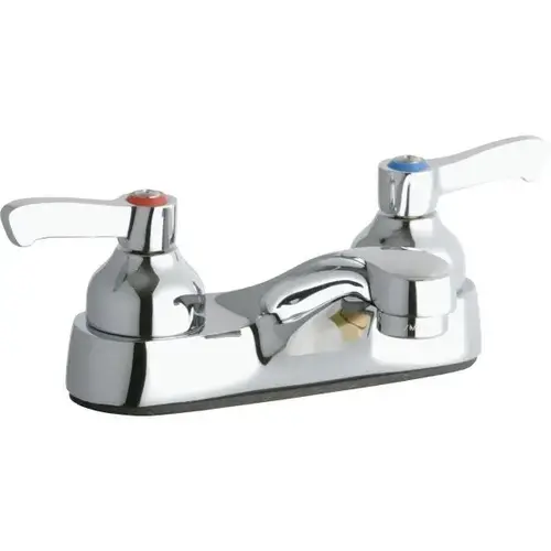 Lavatory Deck Mount Faucet, 2" Lever Handle Chrome Lavatory Deck Mount Faucet, 2" Lever Handle Chrome