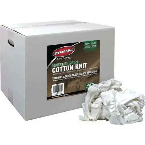 Dynamic 64021 #25 21.25 Lb Box Recycled Knit Wiping Cloth