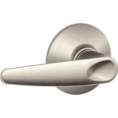 F-Series Lock F10 Passage Jazz Lever Style (Satin Nickel)