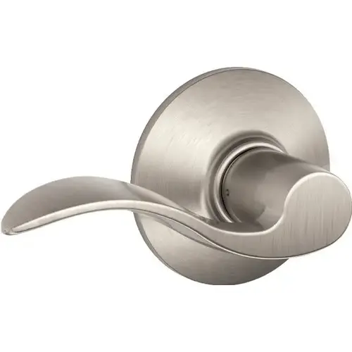 F-Series Lock F10 Passage Accent Lever Style Satin Nickel F-Series Lock F10 Passage Accent Lever Style Satin Nickel