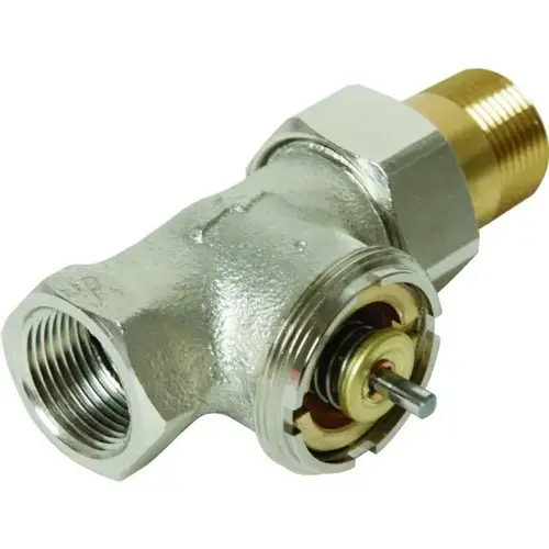 3/4" Threaded Mpt High Capacity Straight Radiator Valve Body