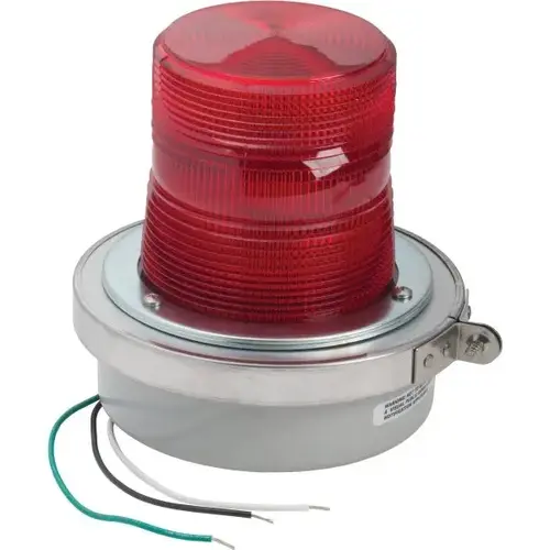 Signaling Flash Beacon 120v Ac Red