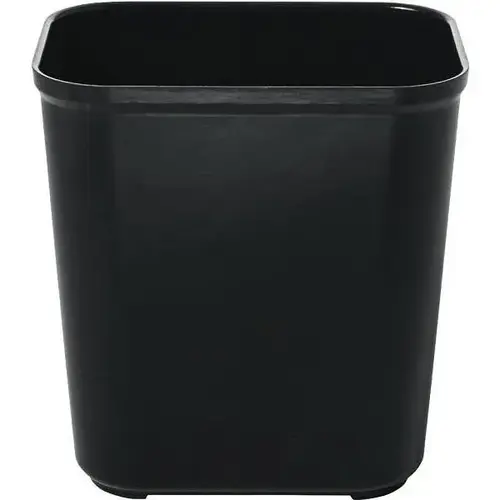 7 Gal. Rectangular Fire-Resistant Trash Can (Black) 7 Gal. Rectangular Fire-Resistant Trash Can (Black)