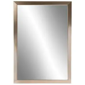 JENSEN FM3642CC3SNF Framed Mirror 36 X 42" Satin Nickel