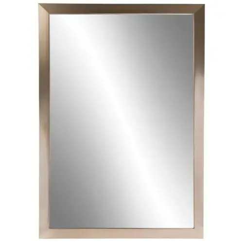 Framed Mirror 36 X 42" Satin Nickel