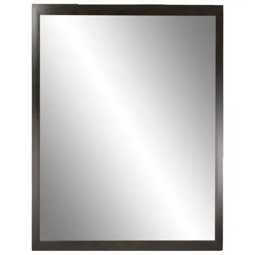 Framed Mirror 24 X 30" Espresso
