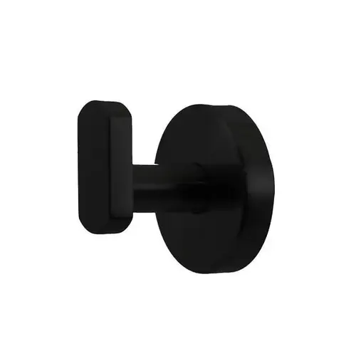 Accessories Matte Black Single Robe Hook