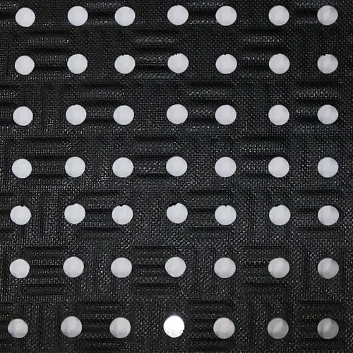 Comfort Station Max Mat With Holes Black 4 ft X 20.1 ft